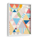 Triángulos Y Pirámides Ii - Nikki Galapon | Cuadro decorativo de Canvas Lab