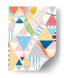 Triángulos Y Pirámides Ii - Nikki Galapon | Cuadro decorativo de Canvas Lab