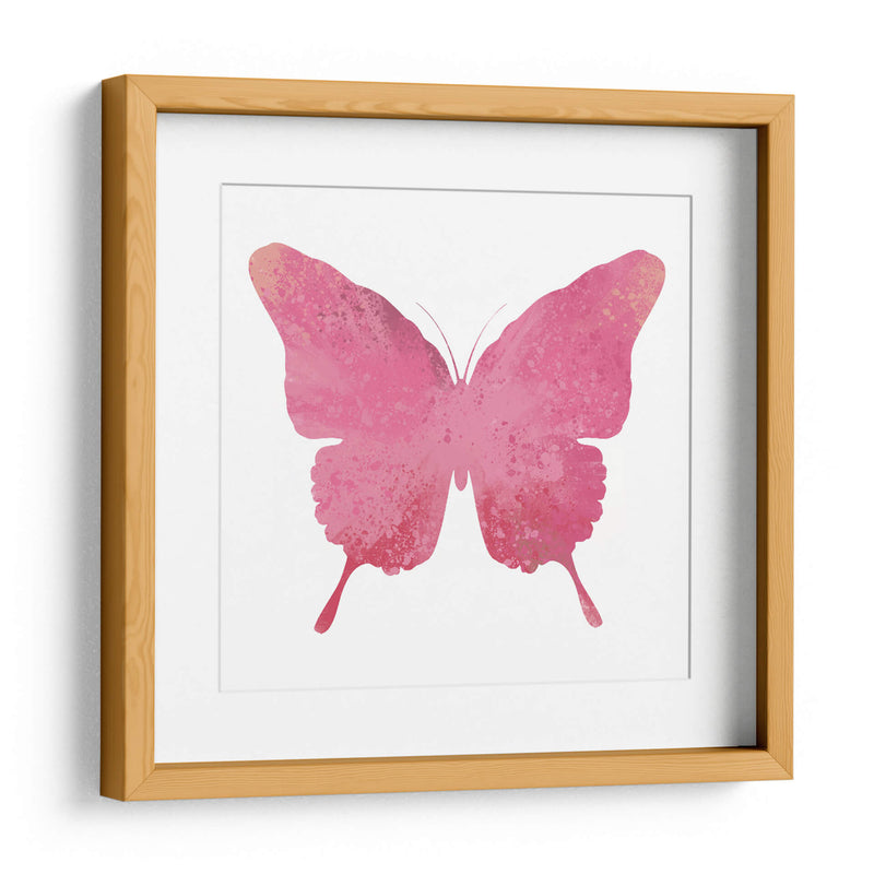 Mariposa Rosa - Hue Art | Cuadro decorativo de Canvas Lab
