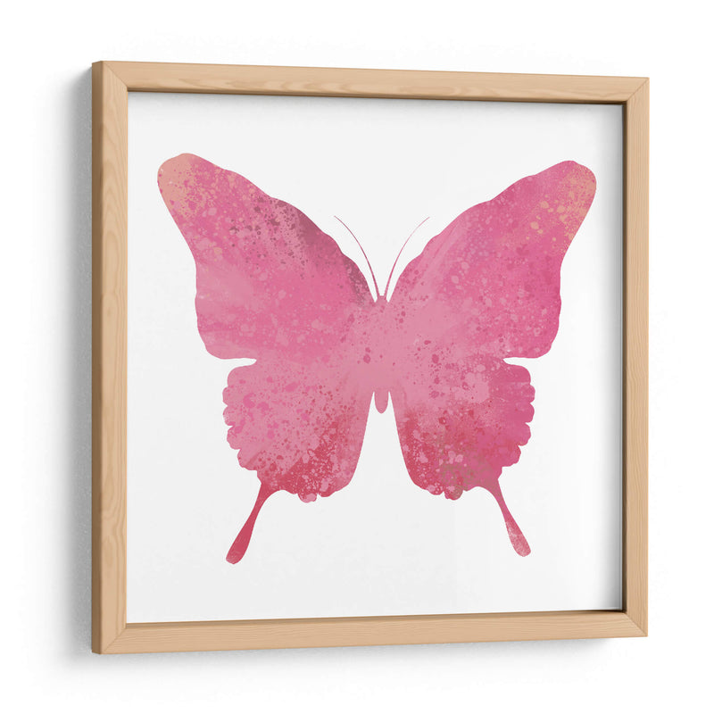 Mariposa Rosa - Hue Art | Cuadro decorativo de Canvas Lab