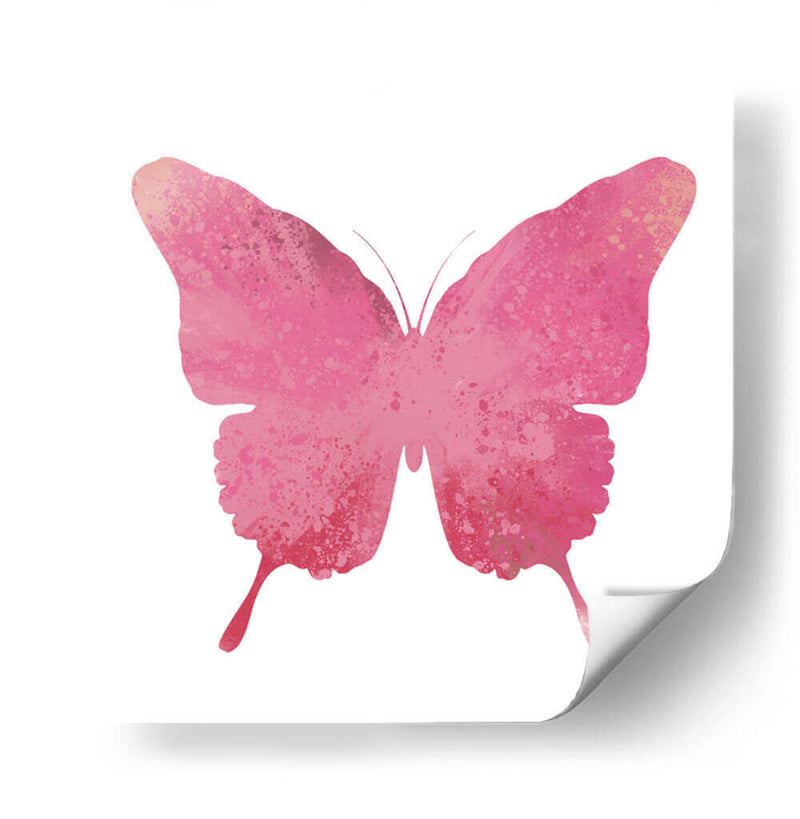 Mariposa Rosa - Hue Art | Cuadro decorativo de Canvas Lab