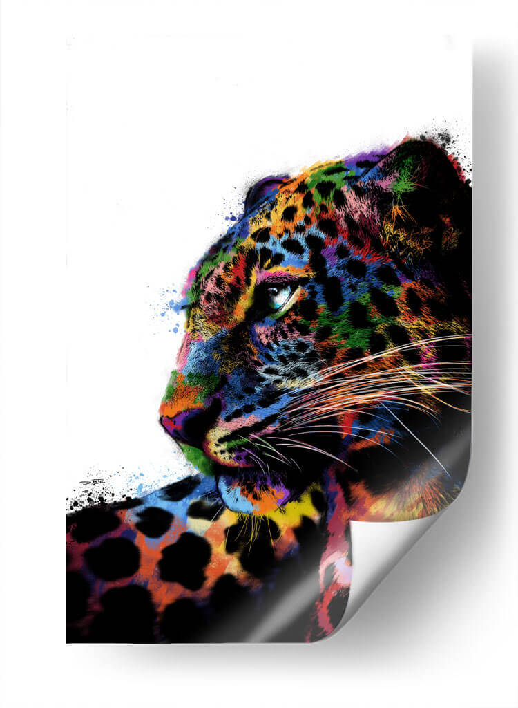 Jaguar  - Hue Art | Cuadro decorativo de Canvas Lab