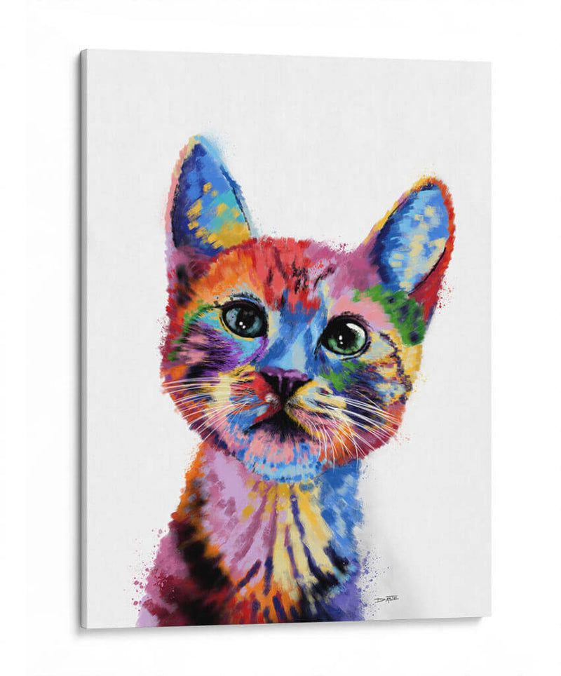 Gatito - Hue Art | Cuadro decorativo de Canvas Lab