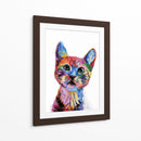 Gatito - Hue Art | Cuadro decorativo de Canvas Lab