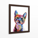 Gatito - Hue Art | Cuadro decorativo de Canvas Lab