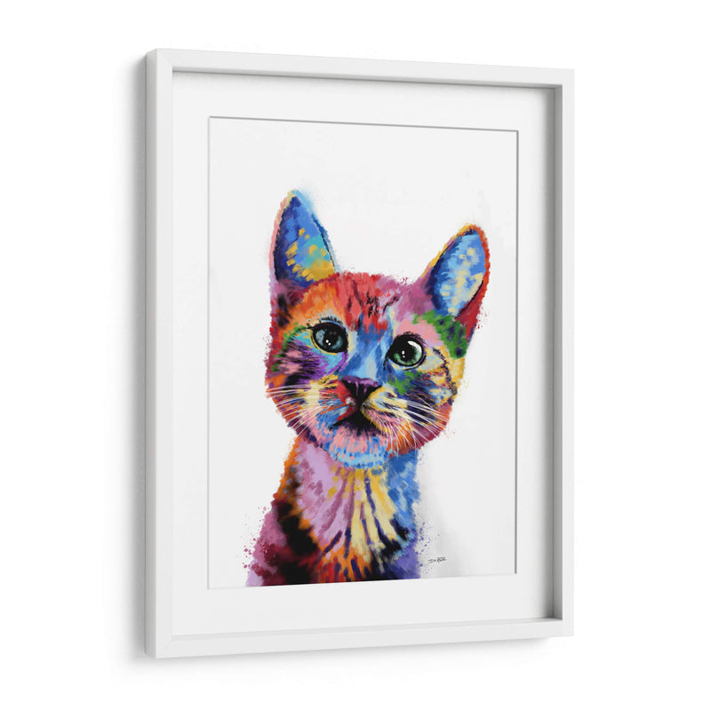 Gatito - Hue Art | Cuadro decorativo de Canvas Lab