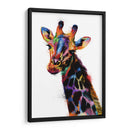Jirafa - Hue Art | Cuadro decorativo de Canvas Lab