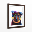 Pequeño Pastor Alemán - Hue Art | Cuadro decorativo de Canvas Lab