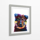 Pequeño Pastor Alemán - Hue Art | Cuadro decorativo de Canvas Lab