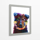 Pequeño Pastor Alemán - Hue Art | Cuadro decorativo de Canvas Lab