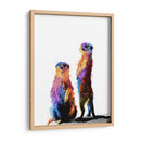 Suricatas - Hue Art | Cuadro decorativo de Canvas Lab