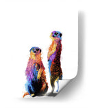 Suricatas - Hue Art | Cuadro decorativo de Canvas Lab