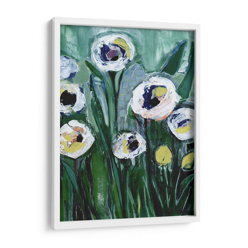 Moderno Blanco Floral V - Tara Daavettila | Cuadro decorativo de Canvas Lab