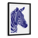 Cebra Morada - Hue Art | Cuadro decorativo de Canvas Lab