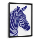 Cebra Morada - Hue Art | Cuadro decorativo de Canvas Lab