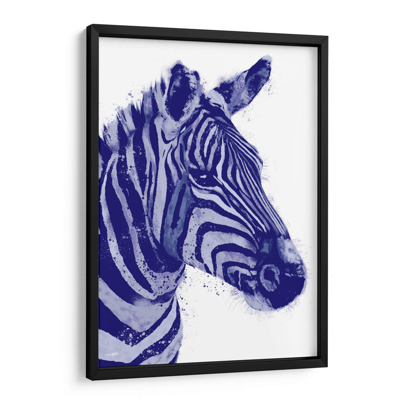 Cebra Morada - Hue Art | Cuadro decorativo de Canvas Lab