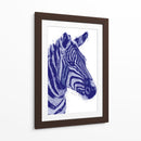 Cebra Morada - Hue Art | Cuadro decorativo de Canvas Lab