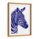 Cebra Morada - Hue Art | Cuadro decorativo de Canvas Lab