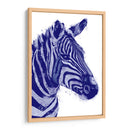 Cebra Morada - Hue Art | Cuadro decorativo de Canvas Lab