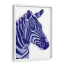 Cebra Morada - Hue Art | Cuadro decorativo de Canvas Lab