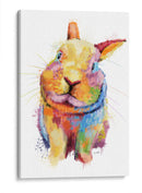 Conejo Colorido - Hue Art | Cuadro decorativo de Canvas Lab