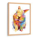 Conejo Colorido - Hue Art | Cuadro decorativo de Canvas Lab