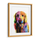 Labrador colorido - Hue Art | Cuadro decorativo de Canvas Lab
