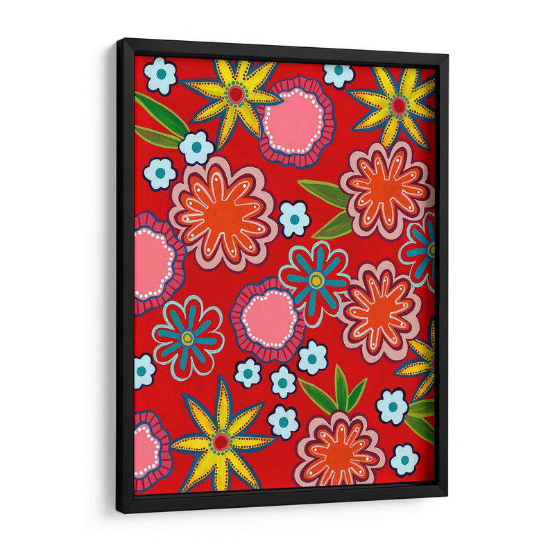 Flores Brillantes I - Regina Moore | Cuadro decorativo de Canvas Lab