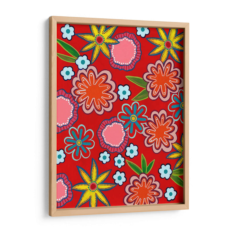 Flores Brillantes I - Regina Moore | Cuadro decorativo de Canvas Lab