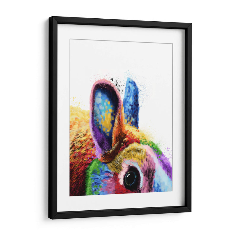 Orejas de Conejo Coloridas - Hue Art | Cuadro decorativo de Canvas Lab