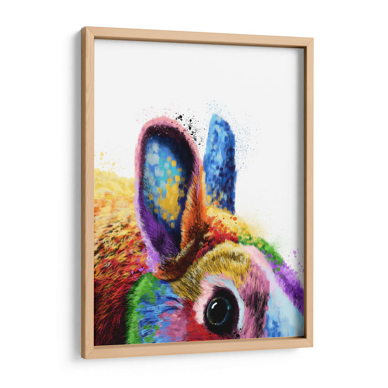 Orejas de Conejo Coloridas - Hue Art | Cuadro decorativo de Canvas Lab