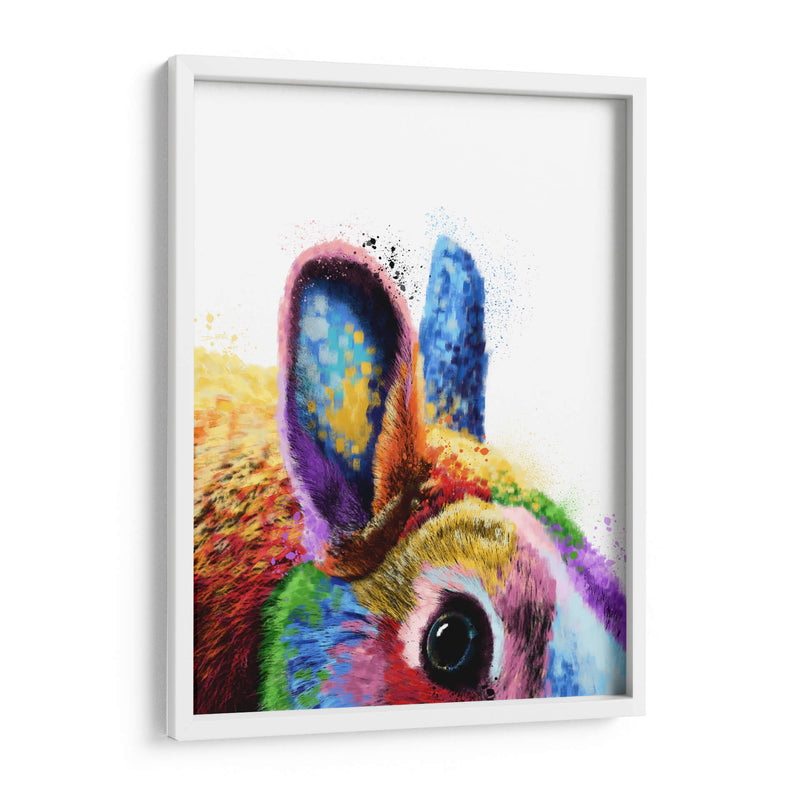 Orejas de Conejo Coloridas - Hue Art | Cuadro decorativo de Canvas Lab
