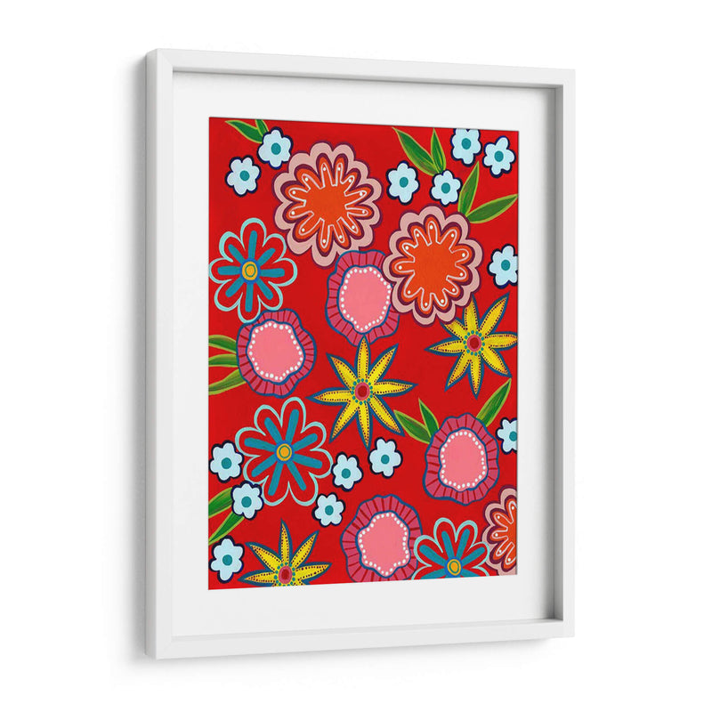 Flores Brillantes Ii - Regina Moore | Cuadro decorativo de Canvas Lab