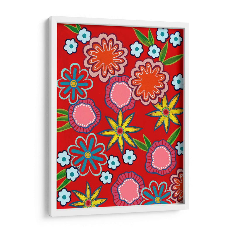 Flores Brillantes Ii - Regina Moore | Cuadro decorativo de Canvas Lab