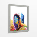 Orejas de Conejo Coloridas Zoom - Hue Art | Cuadro decorativo de Canvas Lab