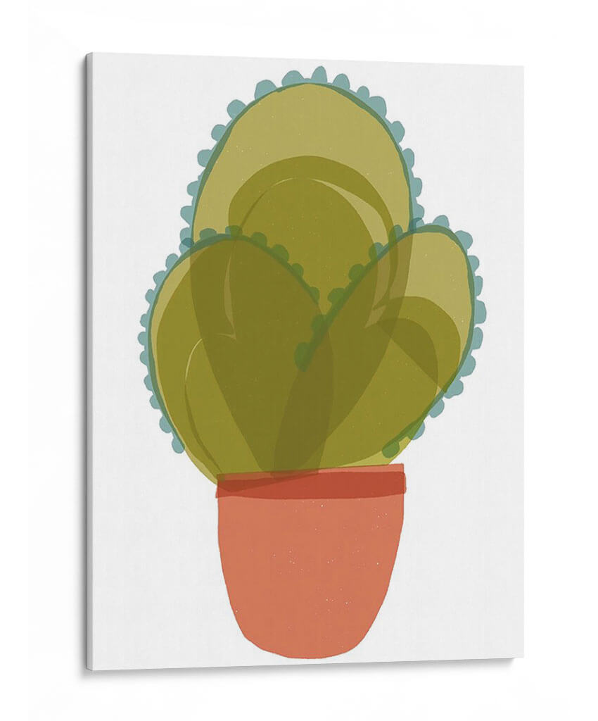 Mod Cactus I - Rob Delamater | Cuadro decorativo de Canvas Lab