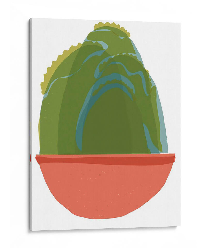 Mod Cactus Iii - Rob Delamater | Cuadro decorativo de Canvas Lab