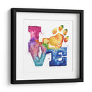 LOVE - Hue Art | Cuadro decorativo de Canvas Lab