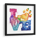 LOVE - Hue Art | Cuadro decorativo de Canvas Lab