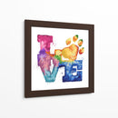 LOVE - Hue Art | Cuadro decorativo de Canvas Lab