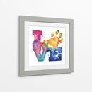 LOVE - Hue Art | Cuadro decorativo de Canvas Lab