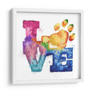 LOVE - Hue Art | Cuadro decorativo de Canvas Lab