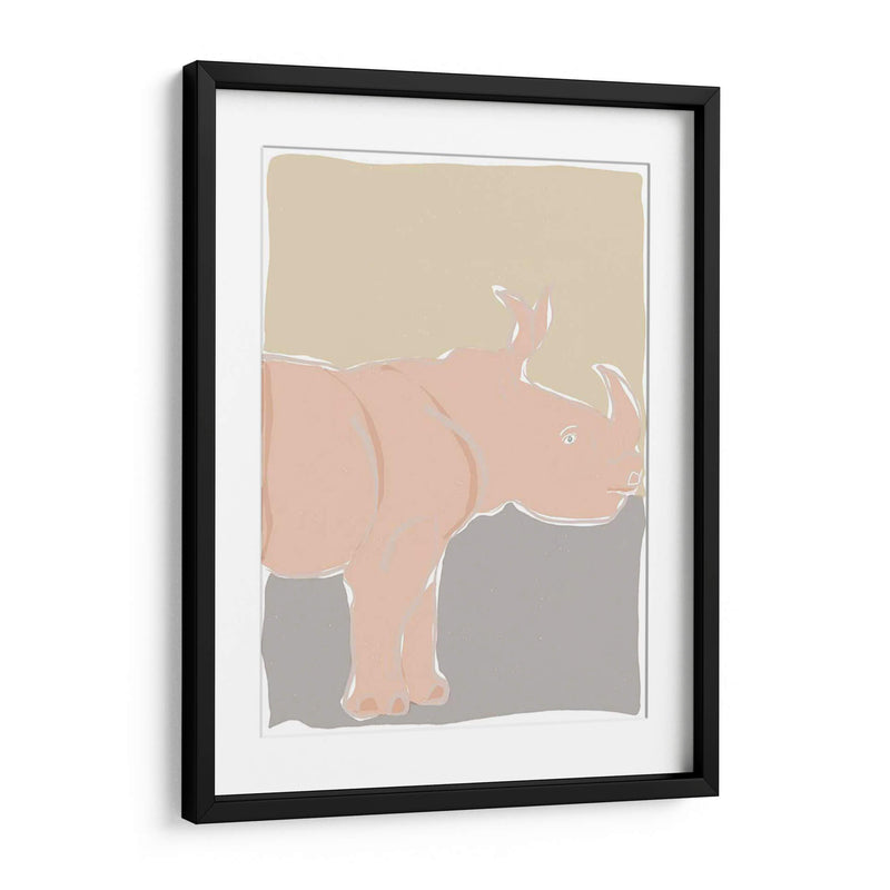 Zoológico Pastel I - Rob Delamater | Cuadro decorativo de Canvas Lab