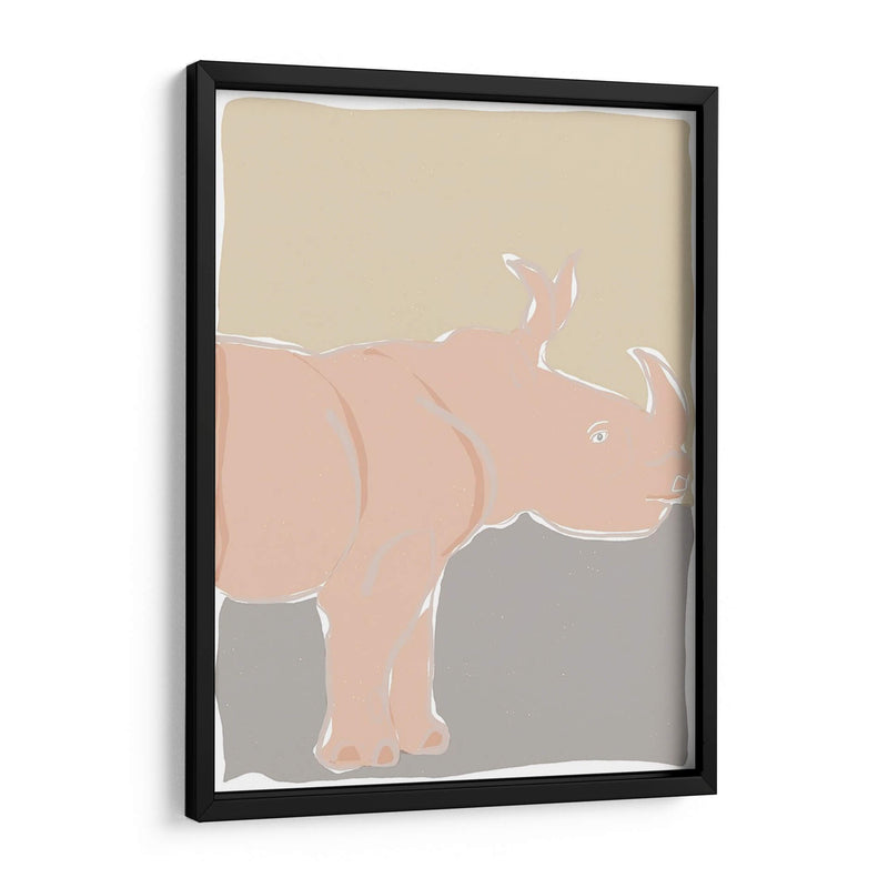 Zoológico Pastel I - Rob Delamater | Cuadro decorativo de Canvas Lab