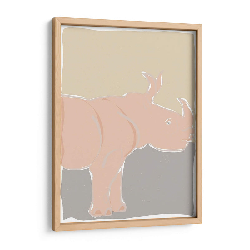 Zoológico Pastel I - Rob Delamater | Cuadro decorativo de Canvas Lab