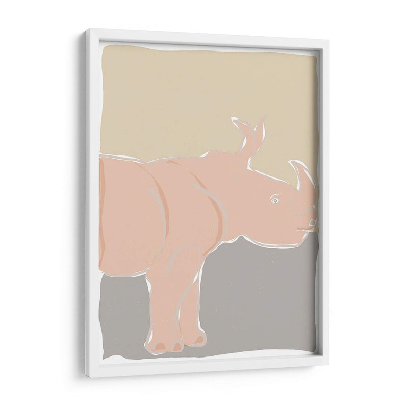 Zoológico Pastel I - Rob Delamater | Cuadro decorativo de Canvas Lab