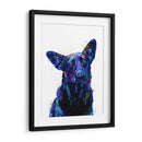 Pastor Alemán Negro - Hue Art | Cuadro decorativo de Canvas Lab
