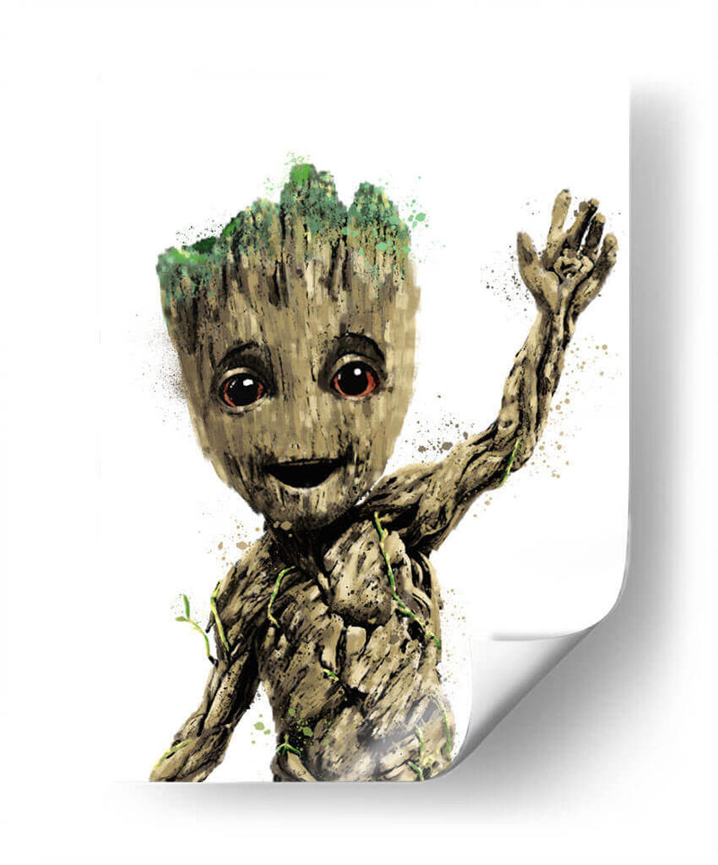 Hi There  - Hue Art | Cuadro decorativo de Canvas Lab