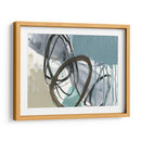 Umber Y Negro En Azul I - Jennifer Goldberger | Cuadro decorativo de Canvas Lab