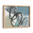 Umber Y Negro En Azul I - Jennifer Goldberger | Cuadro decorativo de Canvas Lab